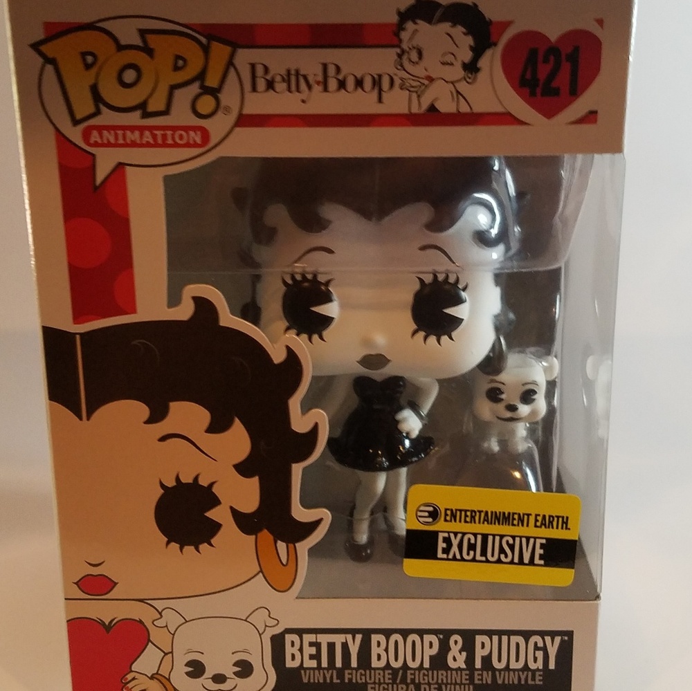 Funko-Betty Boop & Pudgy #421